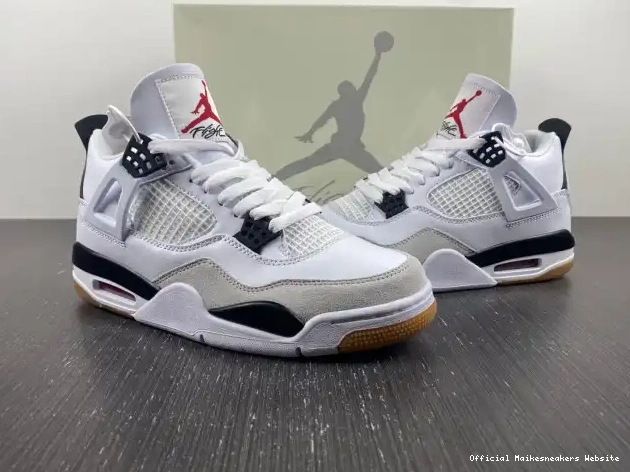 Official Maikesneakers Retro Jordan 4 SB DR5415-100 0511